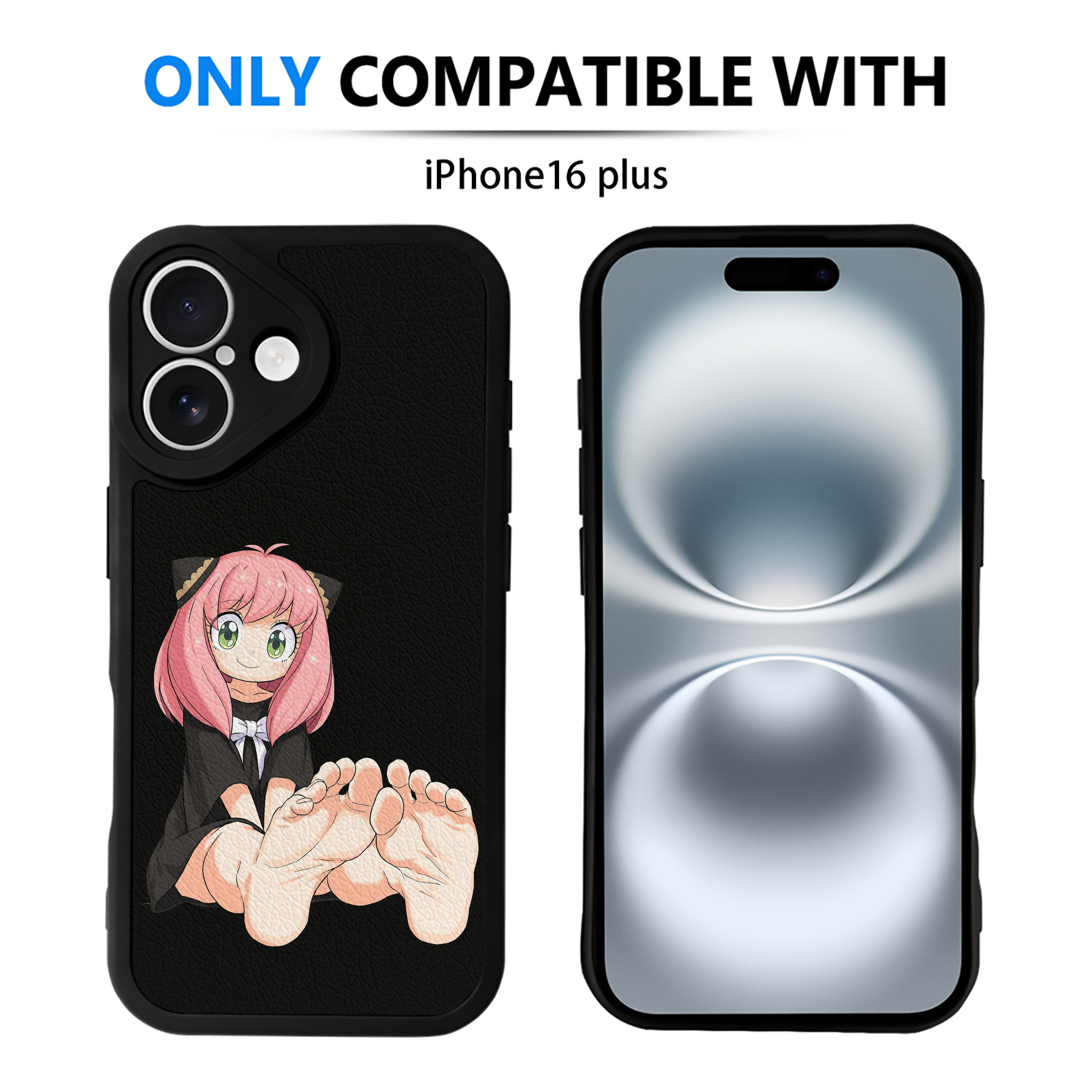 （画像用） SPY×FAMILY间谍家家酒 【iPhone 16シリーズ対応】シリコンスマホケース（レザー調） 材質：シリコン